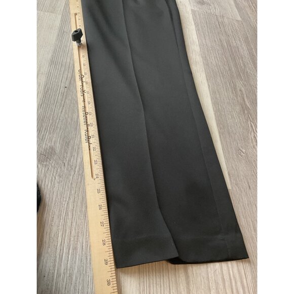 Mens Black Dress Pants 36x30 100% Polyester Made In Vietnam - Picture 7 of 7